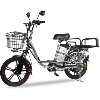 Электровелосипед Колхозник Minako V12 Lux + 15Ah Комплект "Курьер"